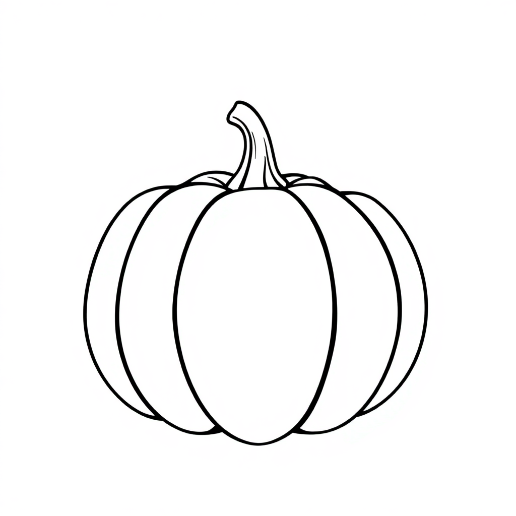 Printable Pumpkin In Space Coloring Page