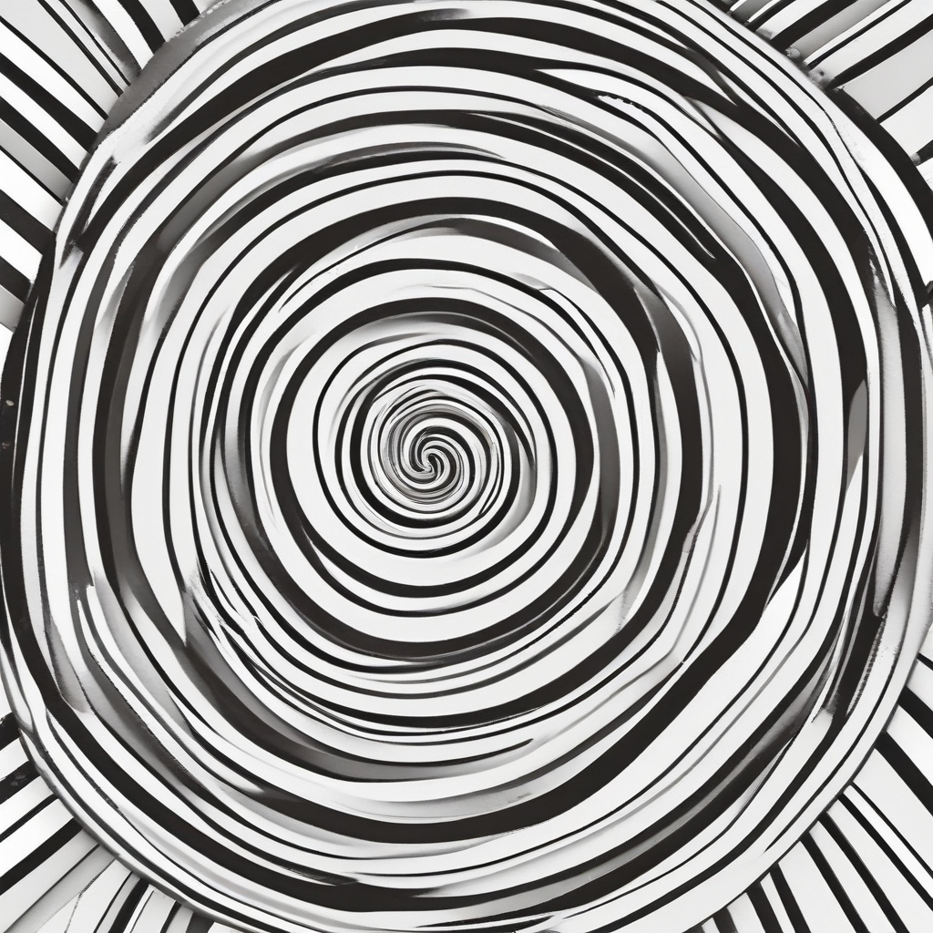 Spiral Pattern Coloring Page