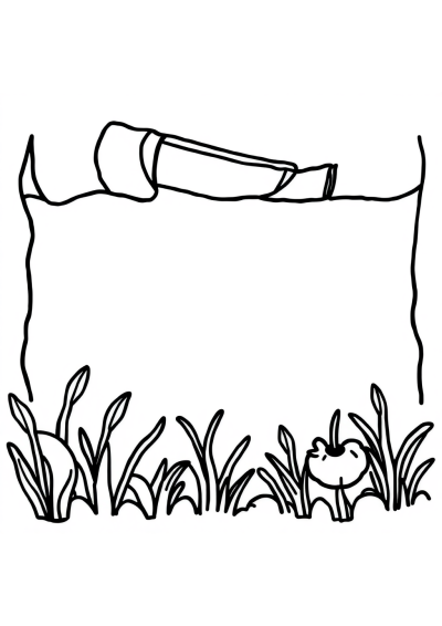 Artist Painting Coloring Page