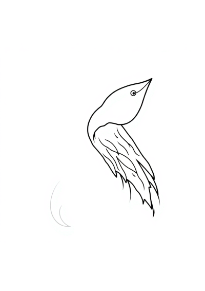 Comet With Tail Coloring Page