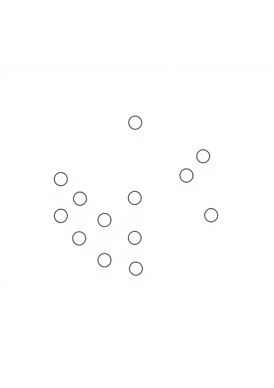 Polka Dot Design Coloring Page