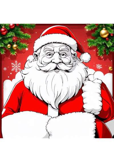 Santa Claus Coloring Page