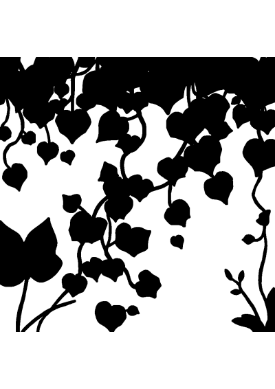Vine With Leaves Underwater Coloring Page